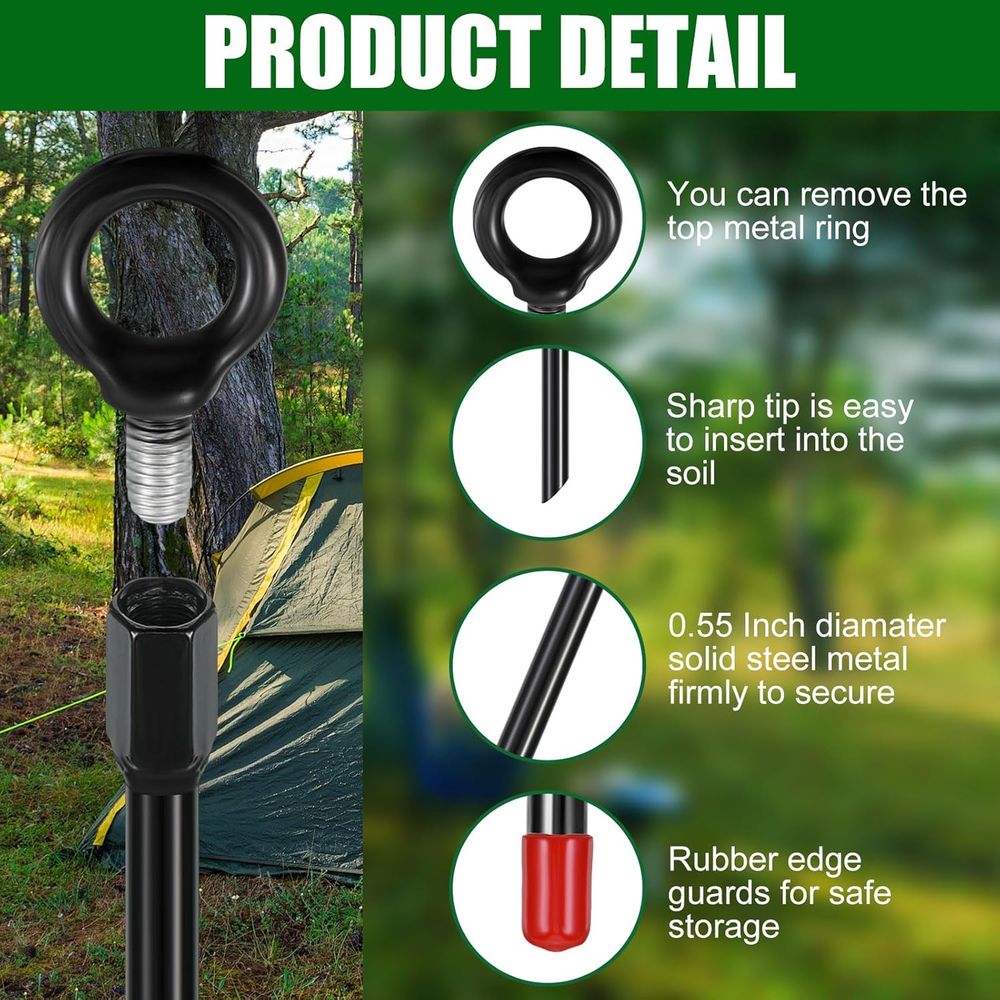 6 Pcs 40 Inch Extra Long Groun - Earthing Grounding Rod 评论和价格
